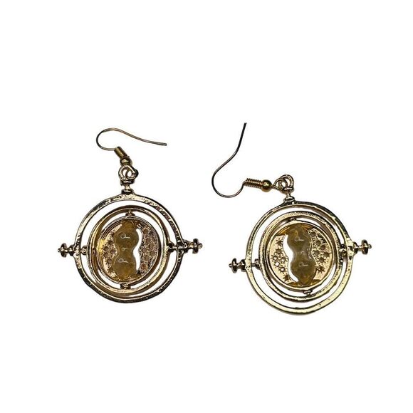 Harry Potter Time Turner Necklace & Earrings Set - Picture 11 of 14